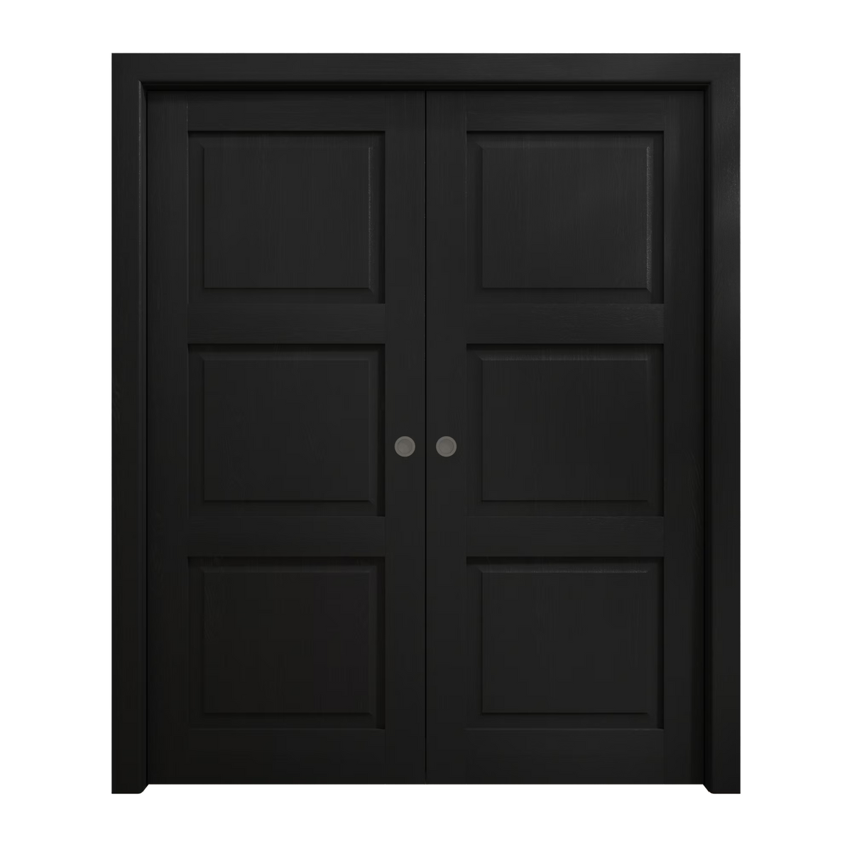 Solid Wood Double Pocket Doors 36 x 80 inches H30951