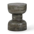 Hewn Side Table Weathered Grey Z15072