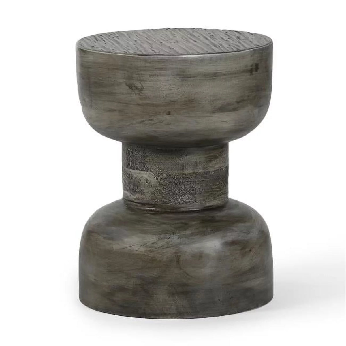 Hewn Side Table Weathered Grey Z15072