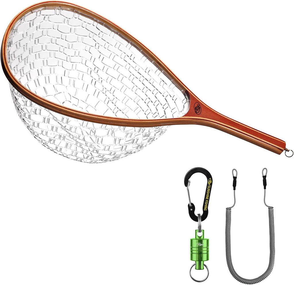 Soft Rubber Mesh Trout Landing Net Pack of 2 X62300