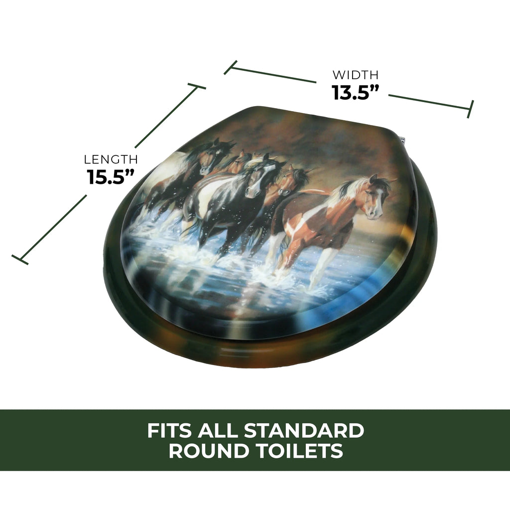 Horse Toilet Seat T359