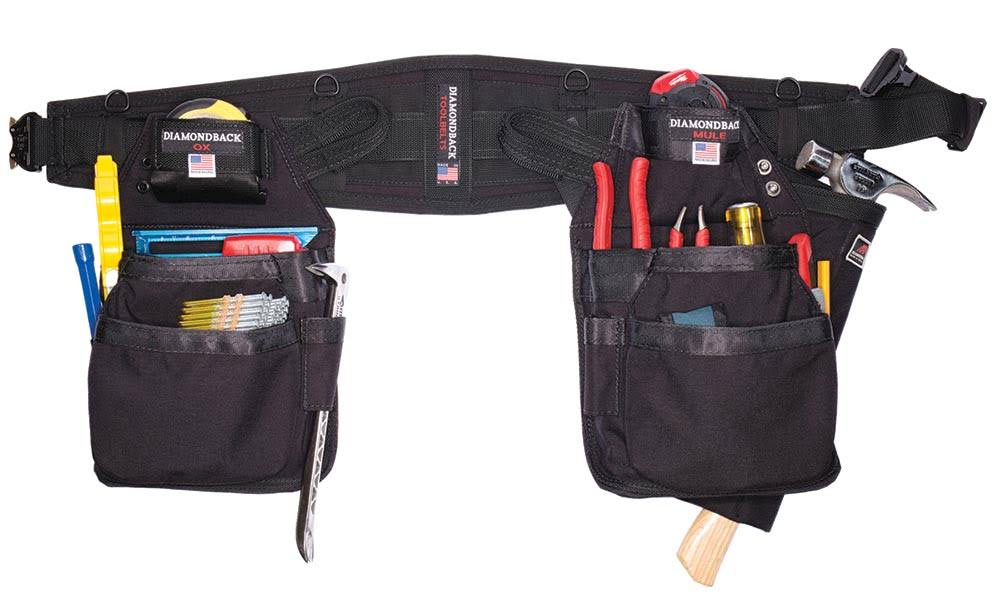 Black Carpenter Tool Belt C966