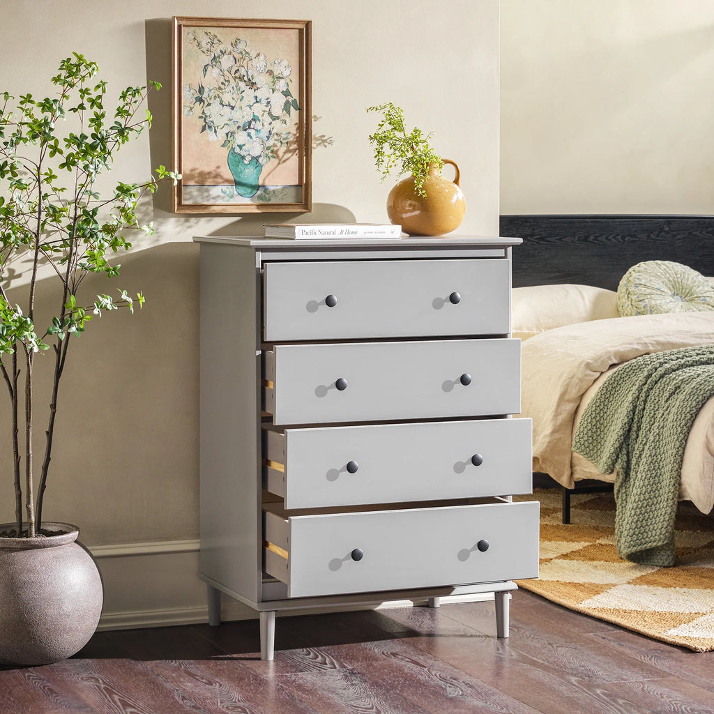 4 Drawer Solid Wood Dresser P181024