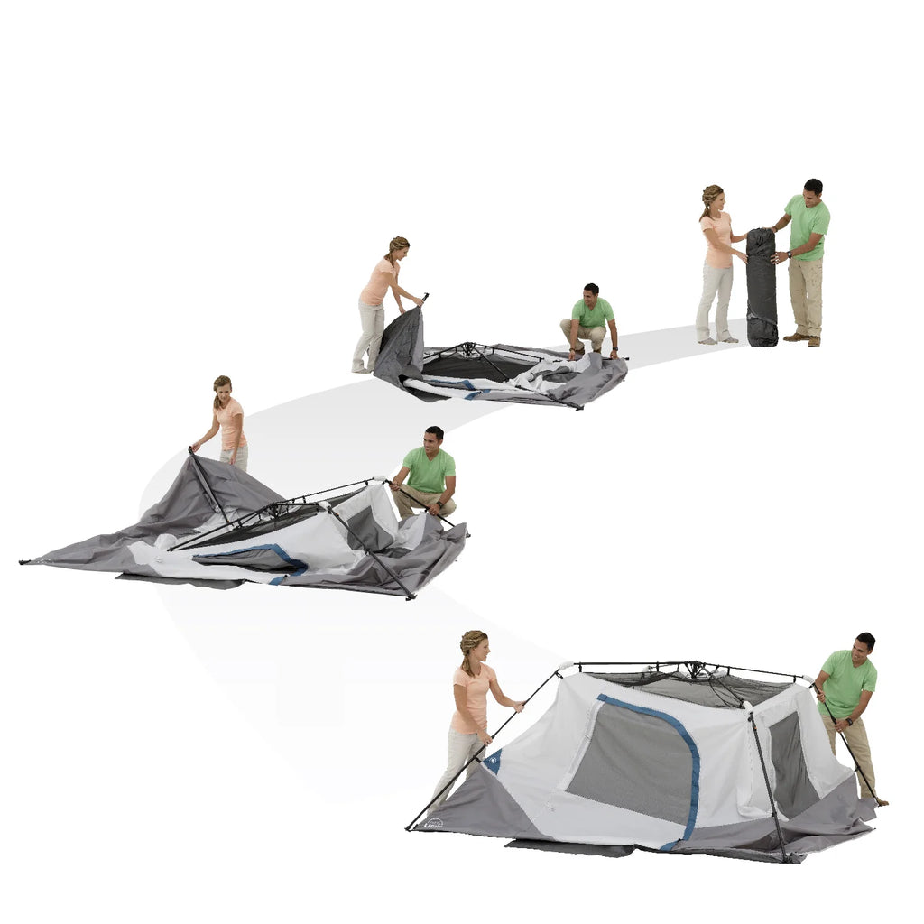 6-Person Instant Cabin Tent with LED Light U546379