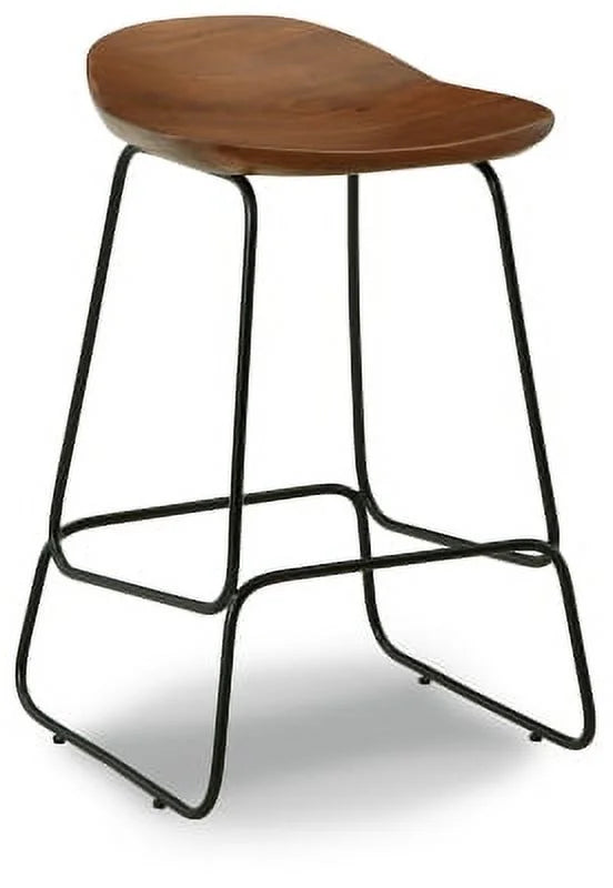 Counter Height Stool Brown/Black C8025