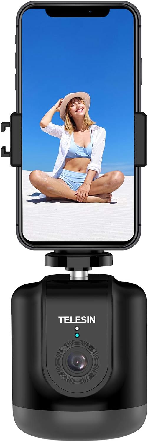 Auto Tracking Tripod with Remote Selfie Stick 360 Rotation Mount Holder K27093