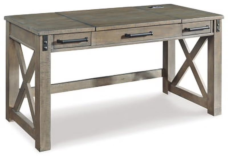 Gray Lift Top Desk B1794