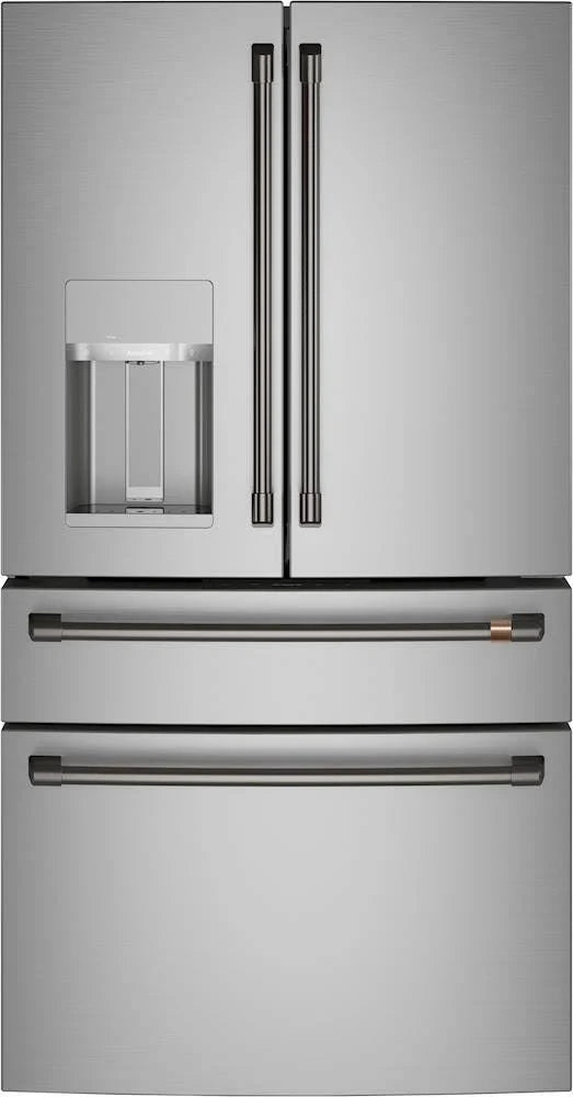 Brushed Black Refrigerator Handle Kit N2586
