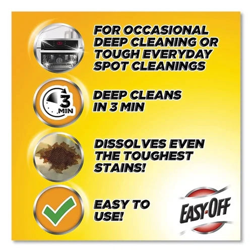 Unscented 24 Oz Aerosol Oven And Grill Cleaner, Bundle of 10 P83780