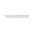 White 60 inch MDF Mantel Shelf R3257