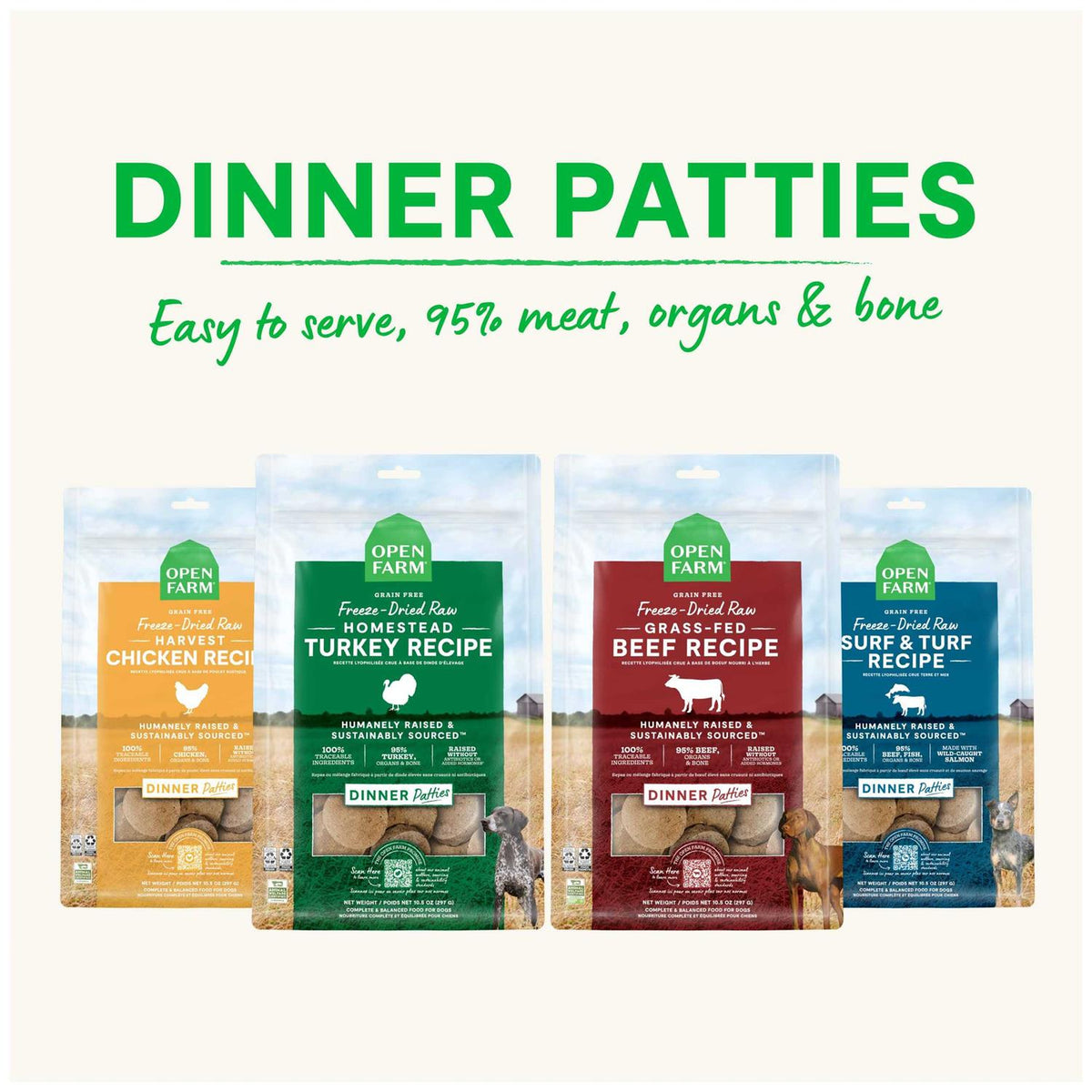 Freeze Dried Raw Dog Food D72307