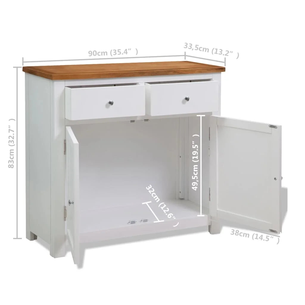 Solid Oak Wood Sideboard B181