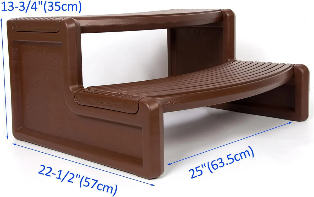 Plastic Non Slip Portable Spa Hot Tubs Step U92366