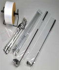 Clear 1.5 Mil Poly Tubing, 2900 ft. x 8x22 Width X312271