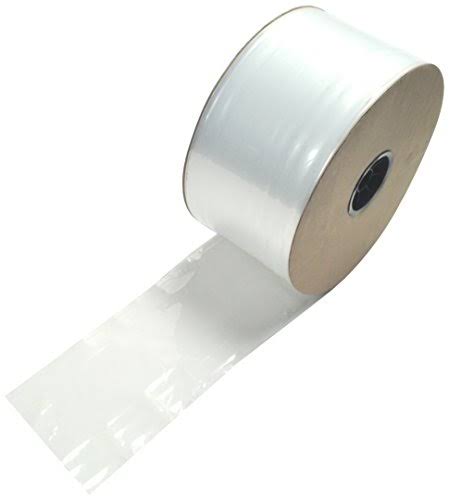 Clear 1.5 Mil Poly Tubing, 2900 ft. x 8x22 Width X312271