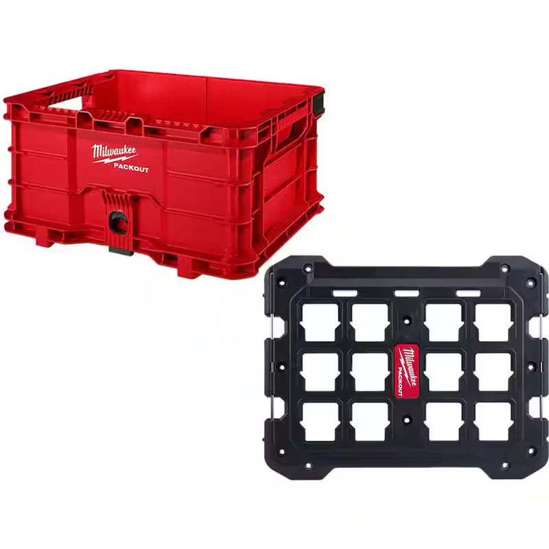 Tool Storage Crate with Mounting Plate M7633