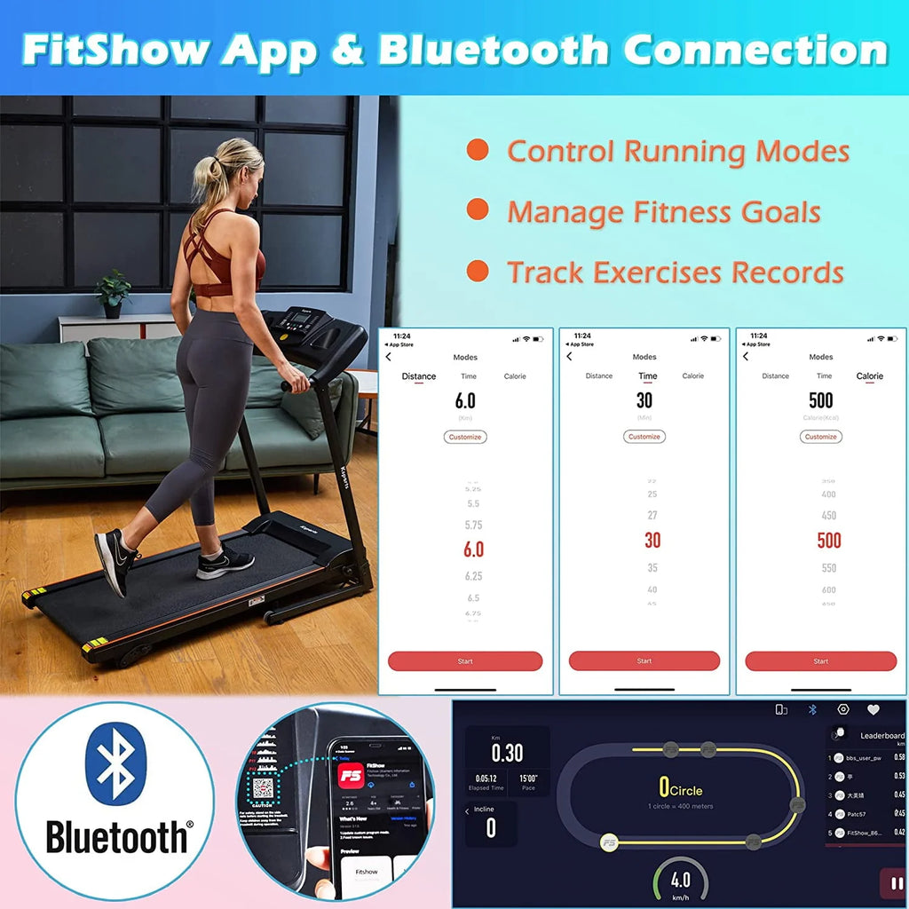 Multi Function Treadmill with Inclines K62178