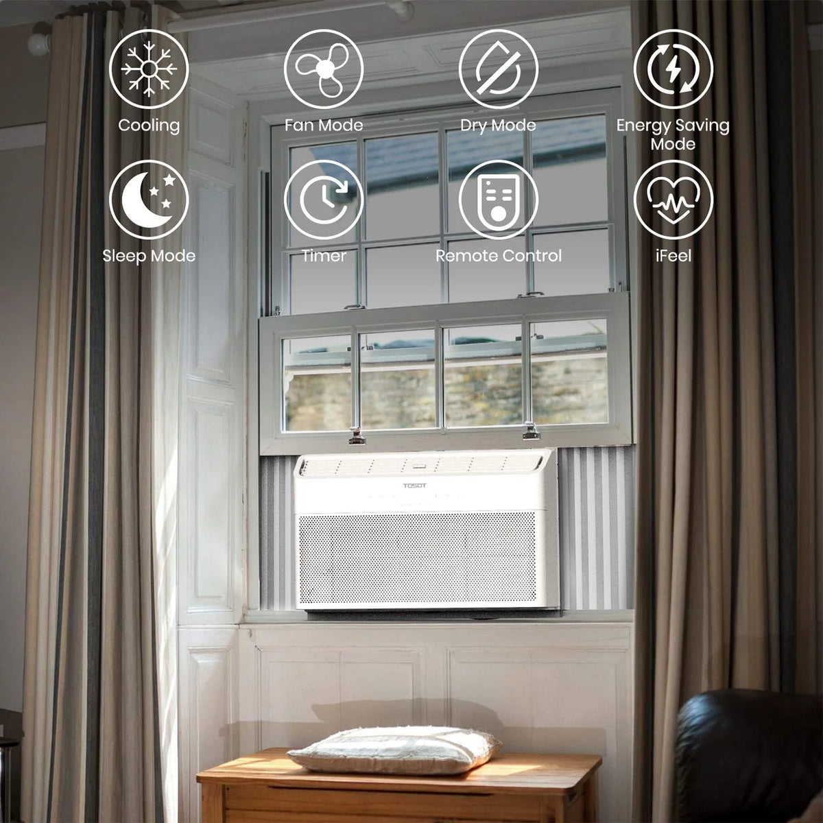8,000 BTU Window Air Conditioner R16646