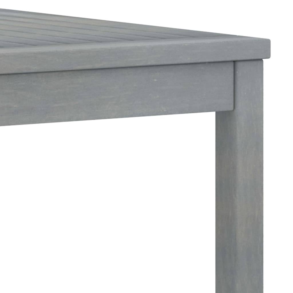 Gray Solid Acacia Wood Coffee Table B654906