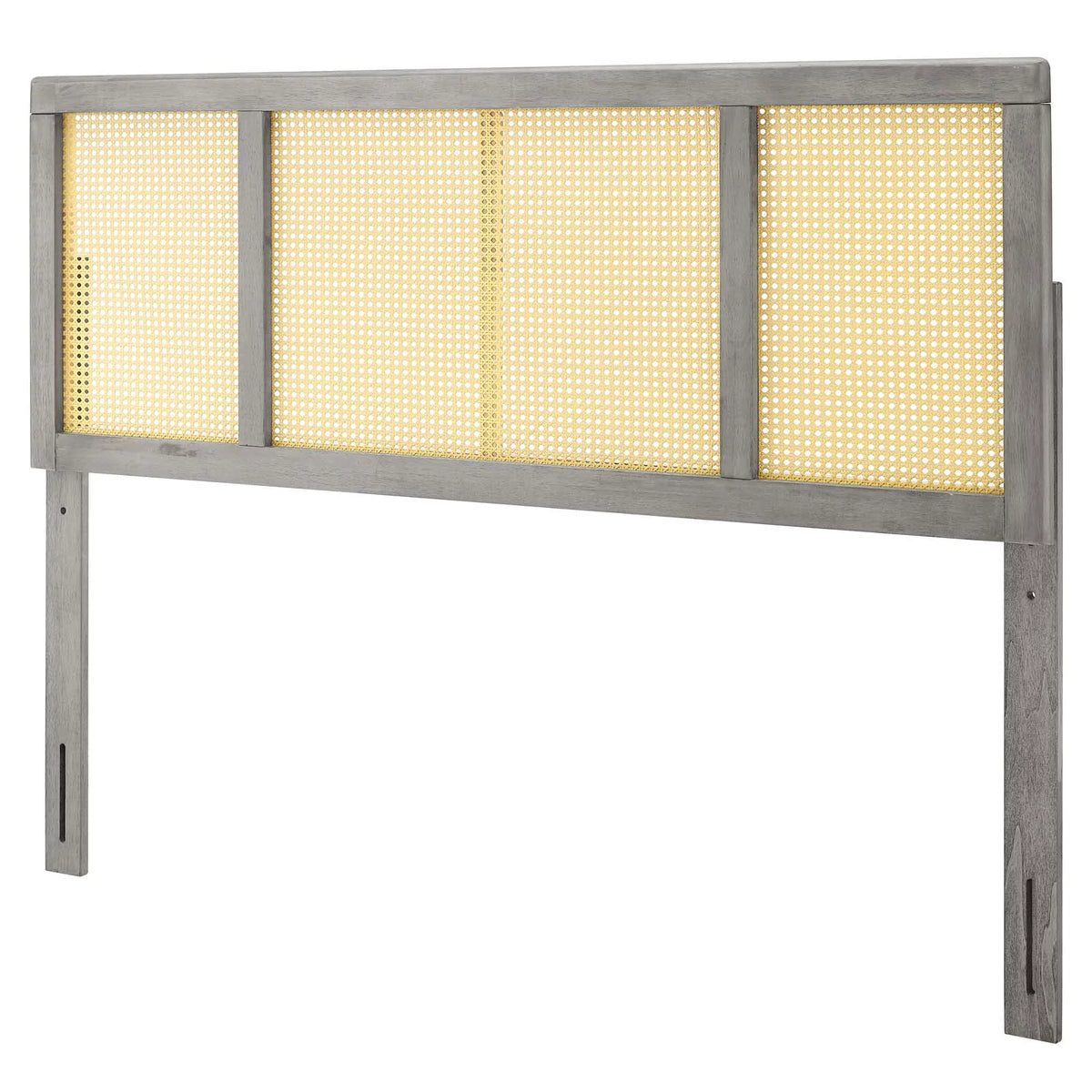 Full Size Grey Wood Headboard A8017