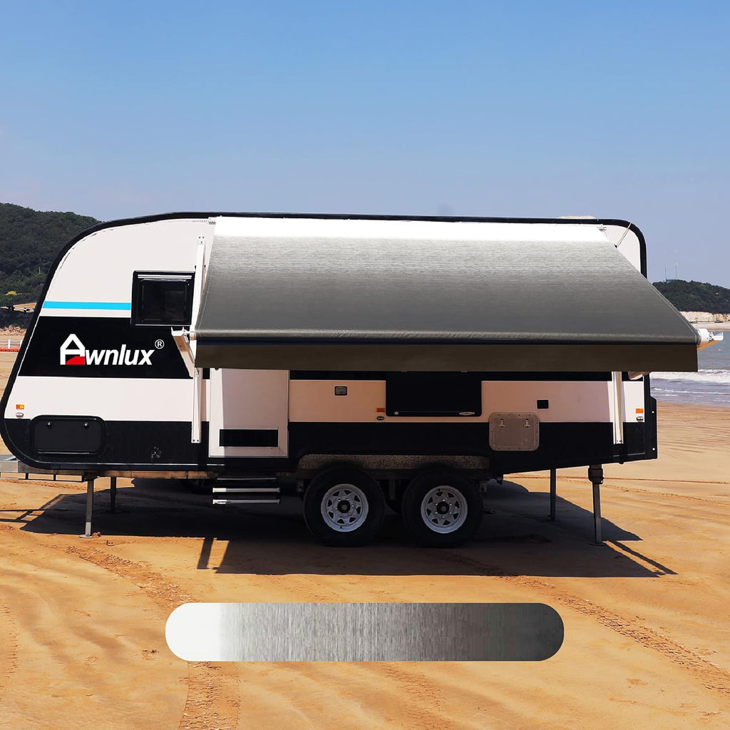 Ocean Blue 16' Waterproof Vinyl RV Awning Fabric Replacement Q638