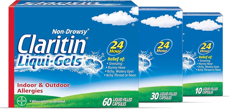 24-Hour Non-Drowsy Loratadine 10mg Liqui-Gels E457