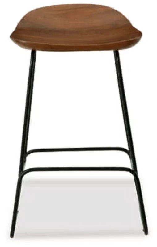 Counter Height Stool Brown/Black C8025