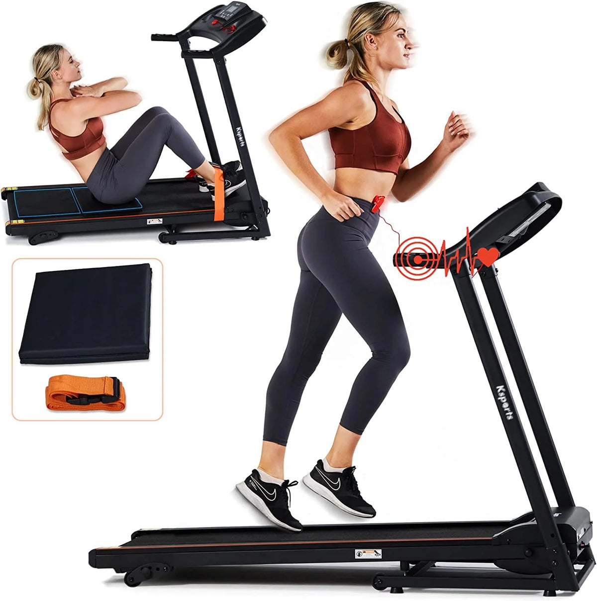 Multi Function Treadmill with Inclines K62178