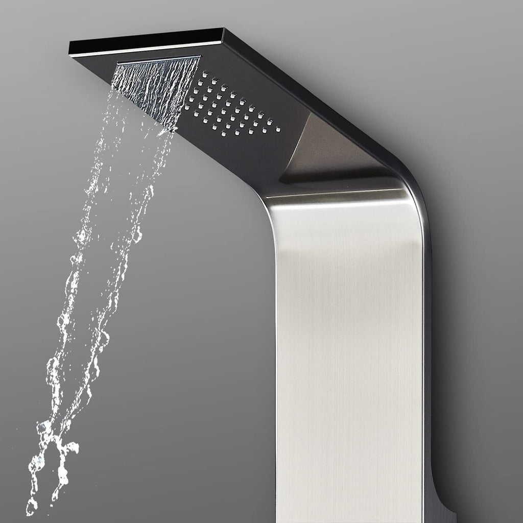 Real #304 Stainless Steel Wall Mount Shower Panel System S11160