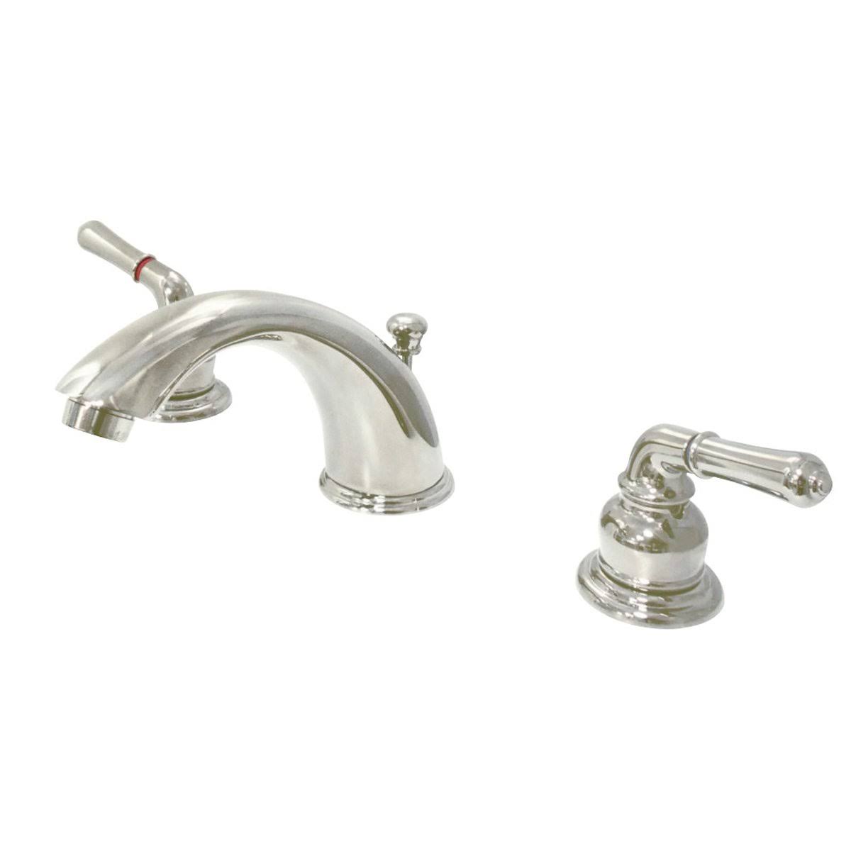 Polished Brass Widespread Lavatory Faucet W583