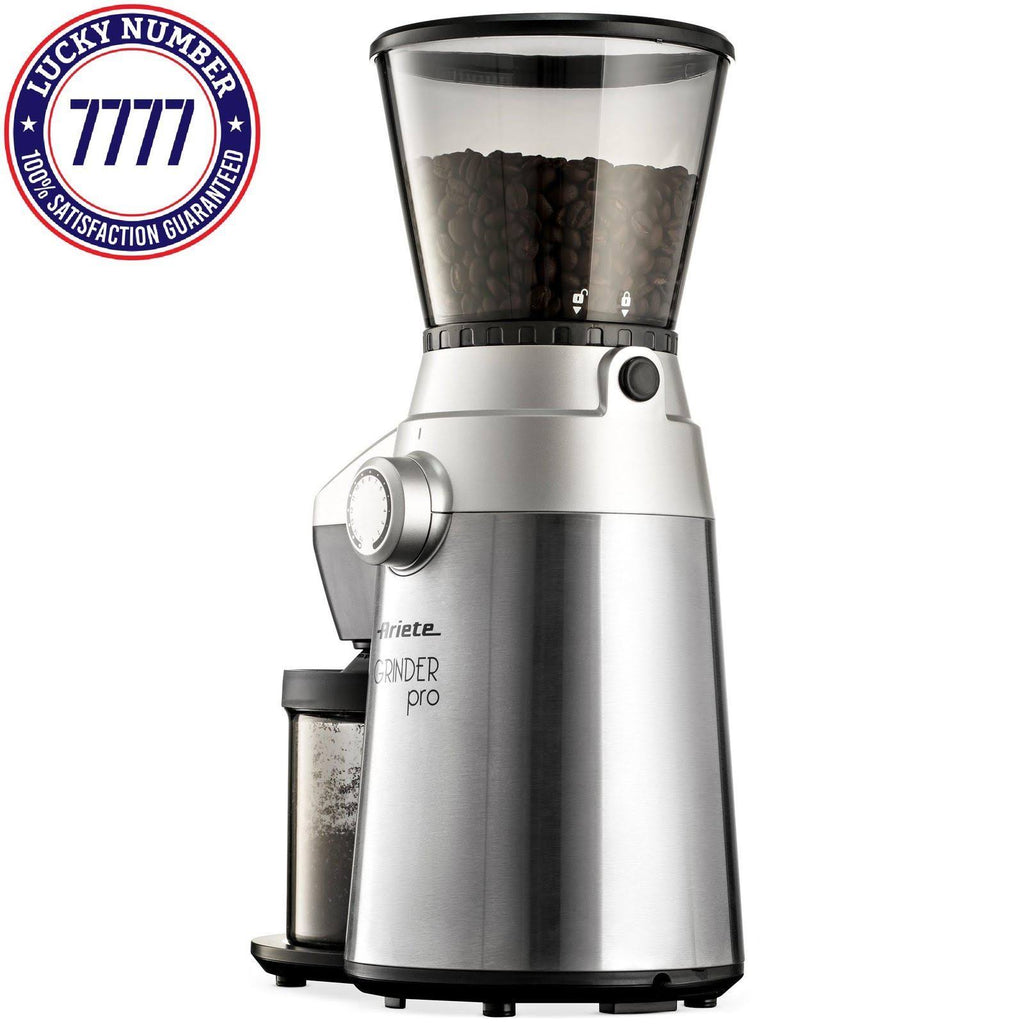 Conical Burr Electric Coffee Grinder Stainless Steel T7750