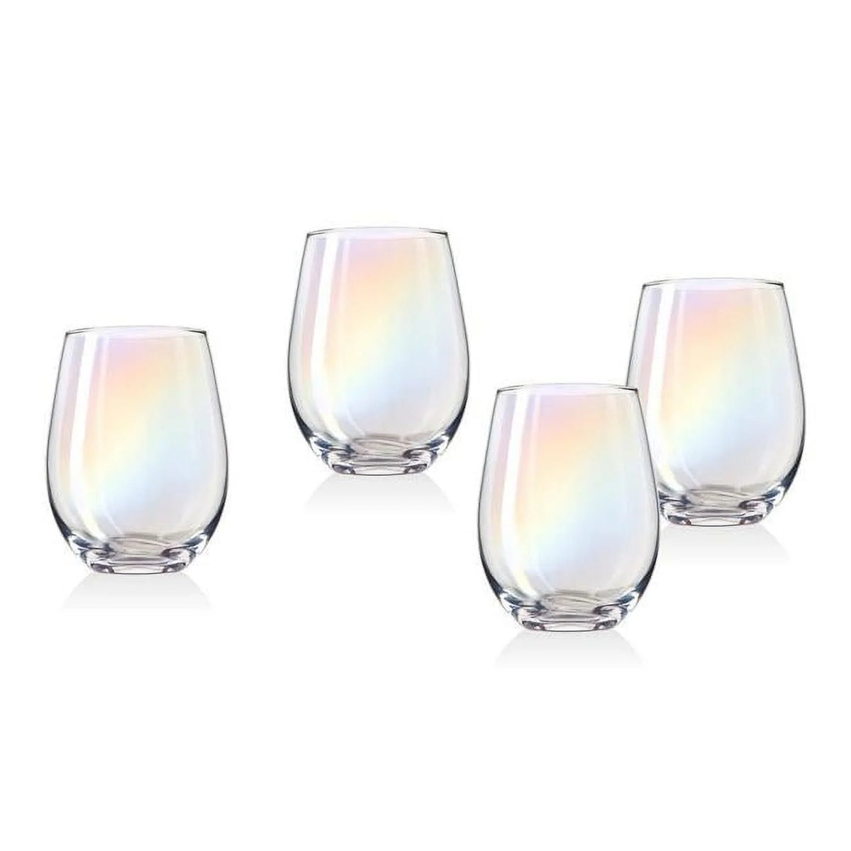 Stemless Wine Glasses Set of 4 W783410