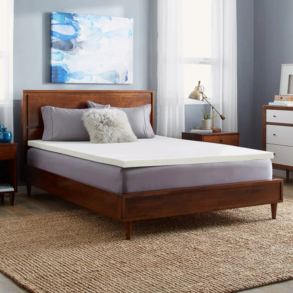 2-inch Memory Foam Mattress Topper Queen I21579