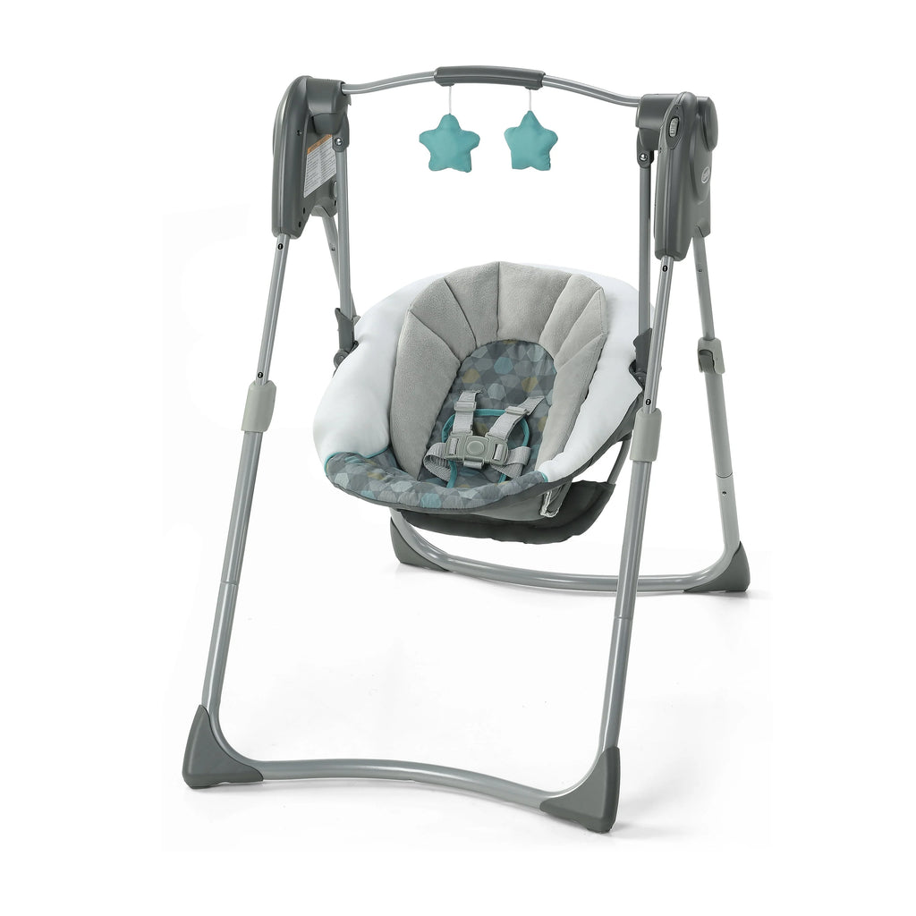 Compact Baby Swing, Gray, Infant K67572