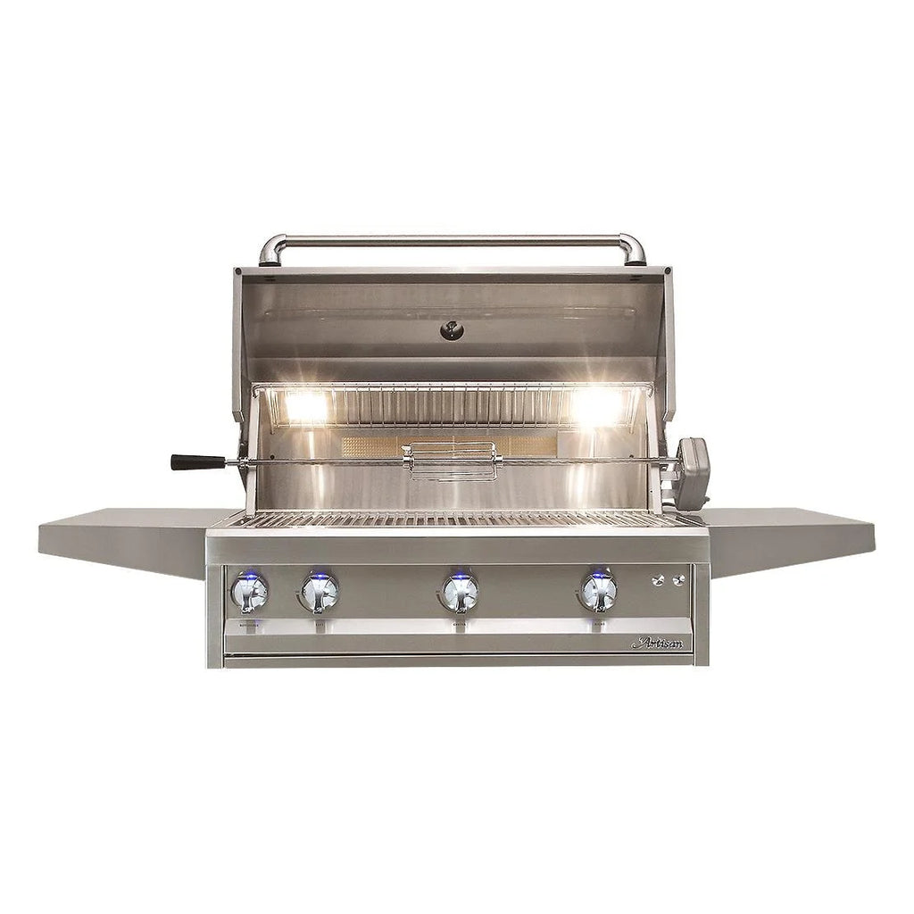 36-Inch 3-Burner Built-In Natural Gas Grill With Rotisserie M63925