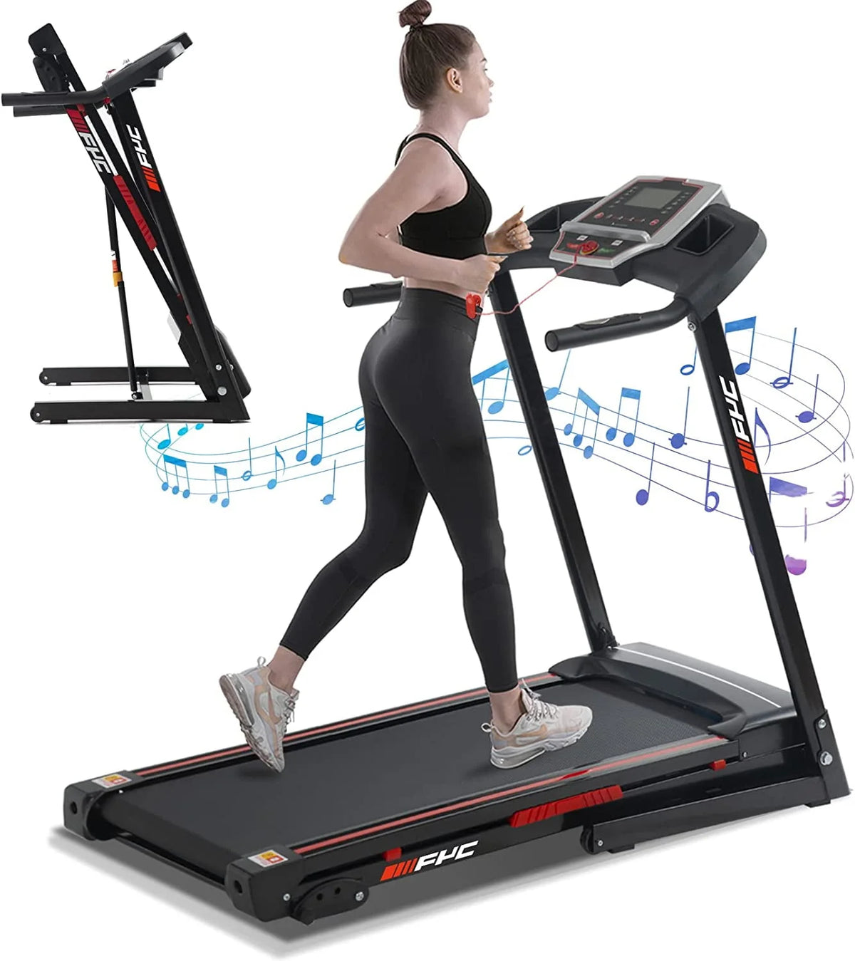 Folding Treadmill with Incline T8823