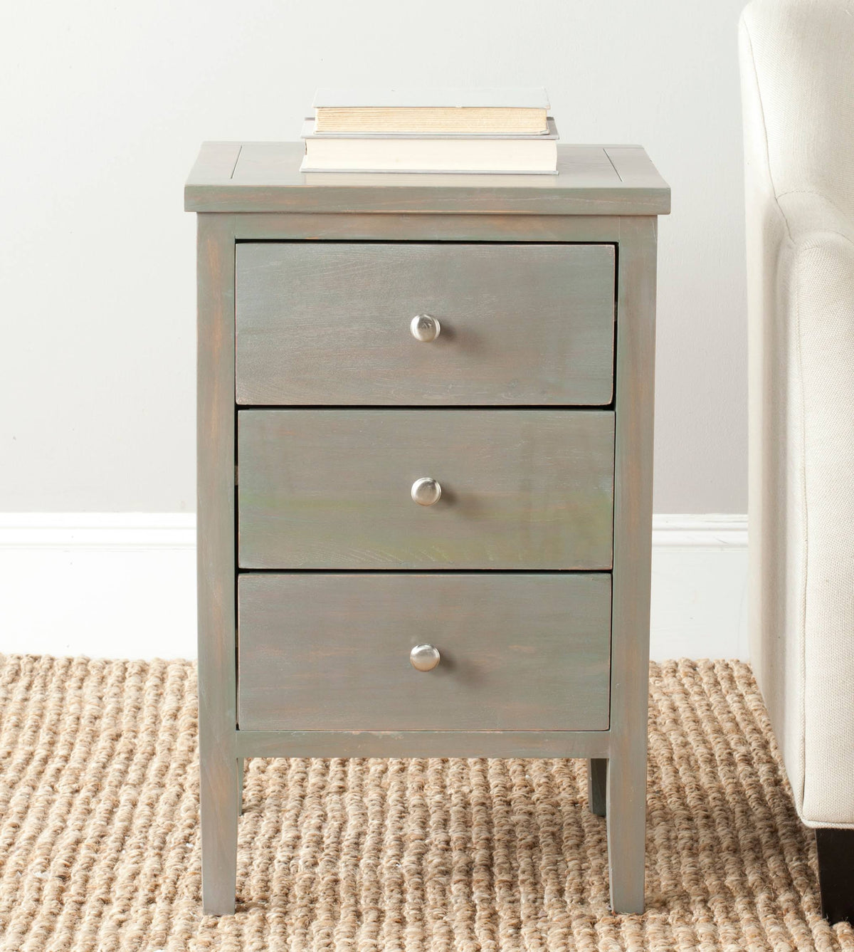 Grey End Table D738982