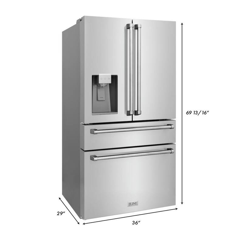 4-Door French Door Refrigerator with Ice and Water Dispenser F92642