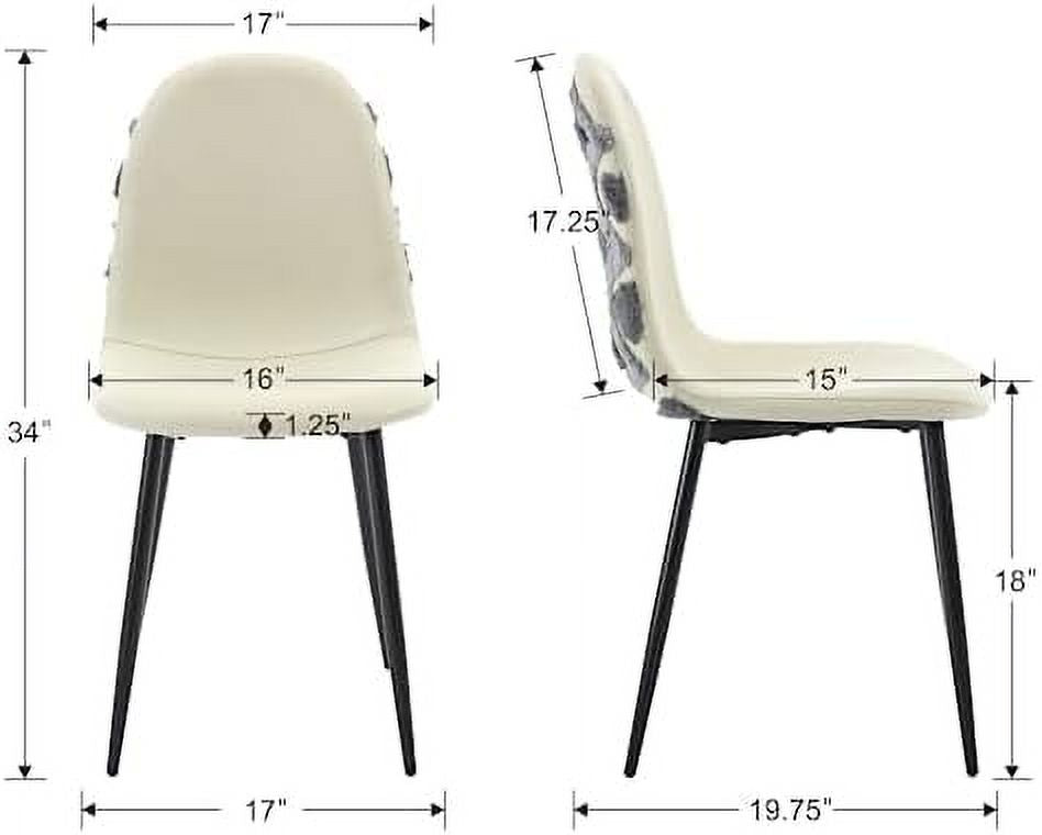 Dining Chairs Set of 4 Upholstered Side Chair A8943