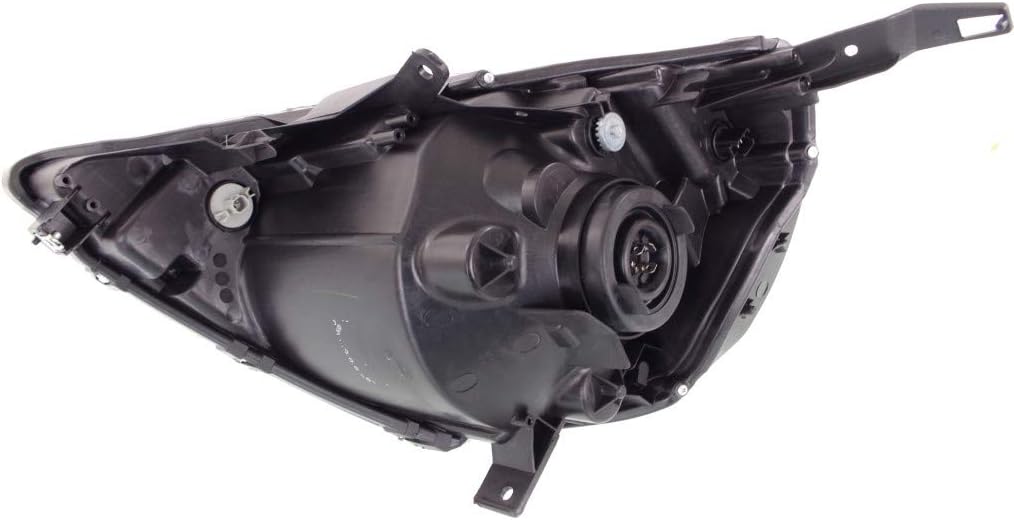 Black Passenger Side Headlight T9846