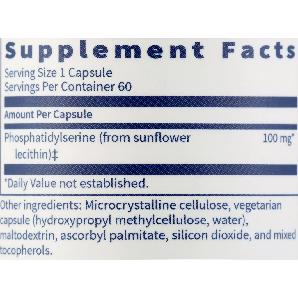 Phosphatidylserine 60 Capsules X470