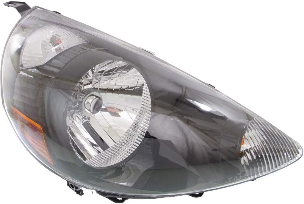 Black Passenger Side Headlight T9846