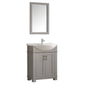 Gray Traditional Bathroom Vanity Z655375