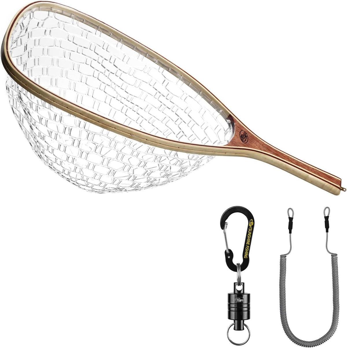 Soft Rubber Mesh Trout Landing Net Pack of 2 X62300