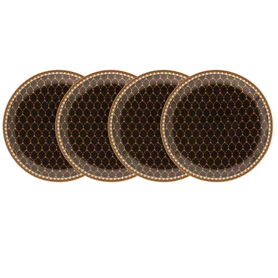 Black Antler Trellis Coaster Set of 4 P307615
