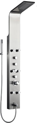Real #304 Stainless Steel Wall Mount Shower Panel System S11160