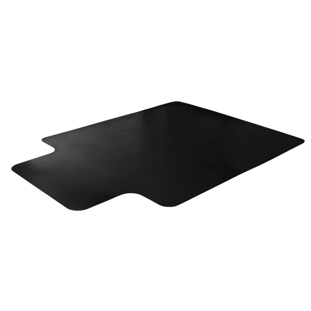 Black Vinyl Lipped Chair Mat for Carpets 36" x 48" R73138