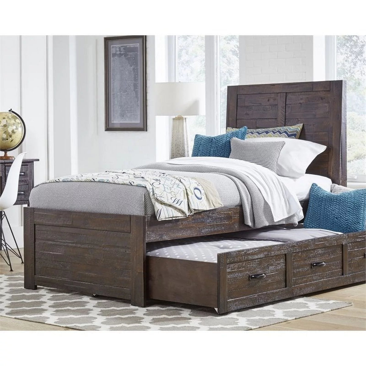 Acacia Twin Panel Bed Z745