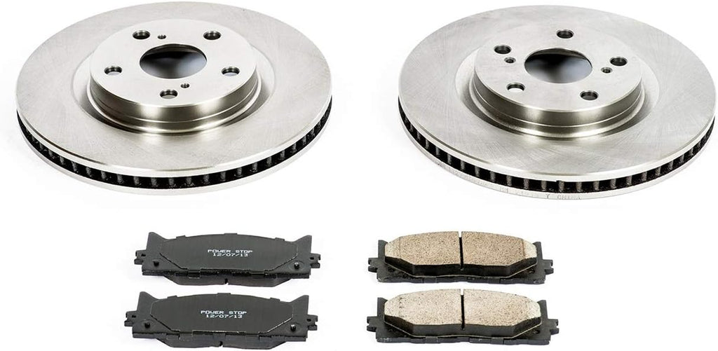 Front Brake Pad and Rotor Kit Q982