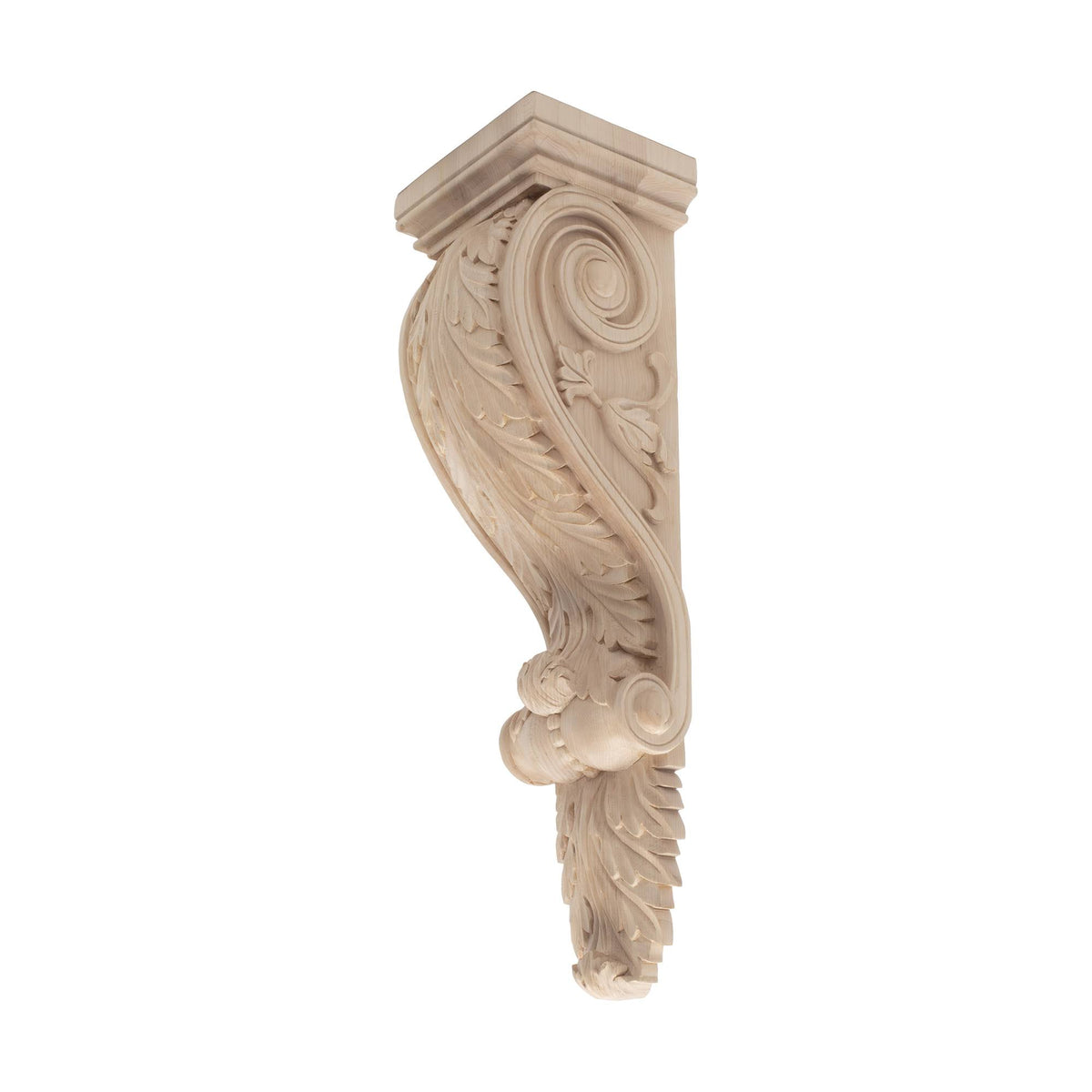 Unfinished Solid Hard Maple Wood Corbel Y9623